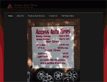 Tablet Screenshot of accessautotirellc.com
